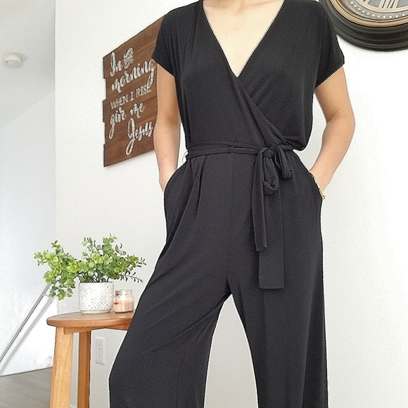 Alfani Pants - Black Jumpsuit